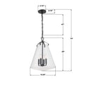 CRYSTORAMA, VOSS PENDANT, PENDANT LIGHT