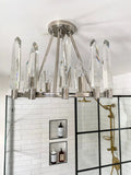 CRYSTORAMA, WATSON SEMI FLUSH MOUNT, FLUSH MOUNT CEILING LIGHTS