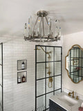 CRYSTORAMA, WATSON SEMI FLUSH MOUNT, FLUSH MOUNT CEILING LIGHTS