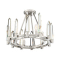 CRYSTORAMA, WATSON SEMI FLUSH MOUNT, FLUSH MOUNT CEILING LIGHTS