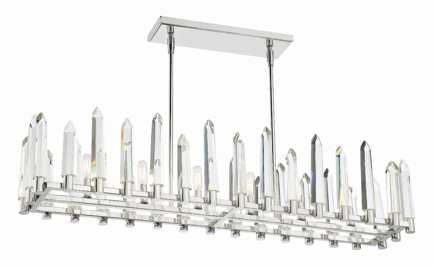 CRYSTORAMA, WATSON LINEAR CHANDELIER, CHANDELIER LIGHT