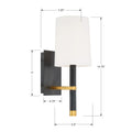 CRYSTORAMA, WESTON SCONCE, WALL SCONCES