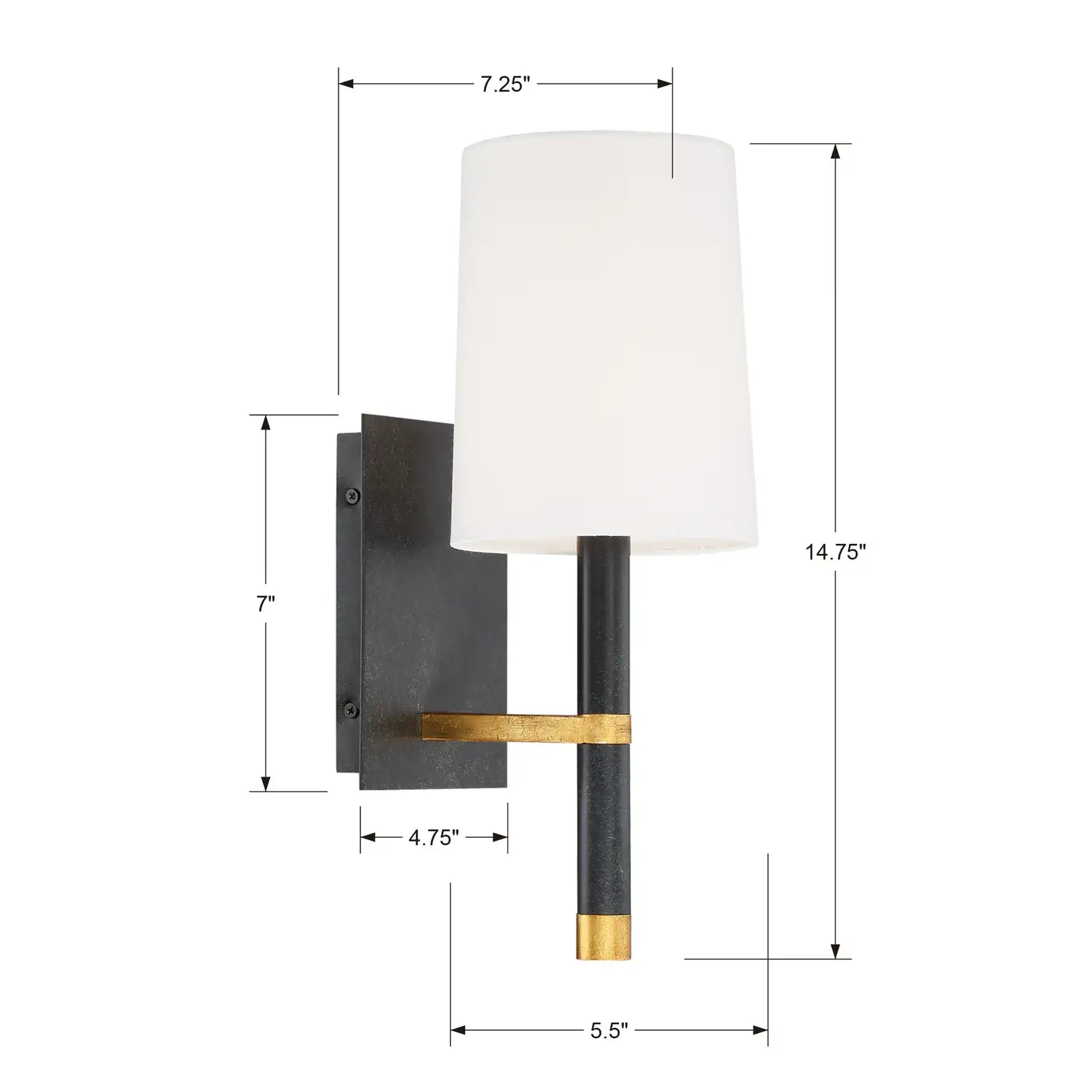 CRYSTORAMA, WESTON SCONCE, WALL SCONCES