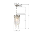 CRYSTORAMA, WINFIELD PENDANT, PENDANT LIGHT