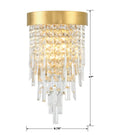 CRYSTORAMA, WINFIELD SCONCE, WALL SCONCES