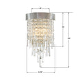 CRYSTORAMA, WINFIELD SCONCE, WALL SCONCES