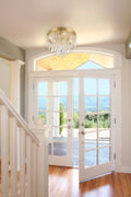 CRYSTORAMA, WINFIELD FLUSH MOUNT, FLUSH MOUNT CEILING LIGHTS