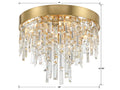 CRYSTORAMA, WINFIELD FLUSH MOUNT, FLUSH MOUNT CEILING LIGHTS