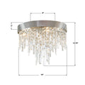 CRYSTORAMA, WINFIELD FLUSH MOUNT, FLUSH MOUNT CEILING LIGHTS