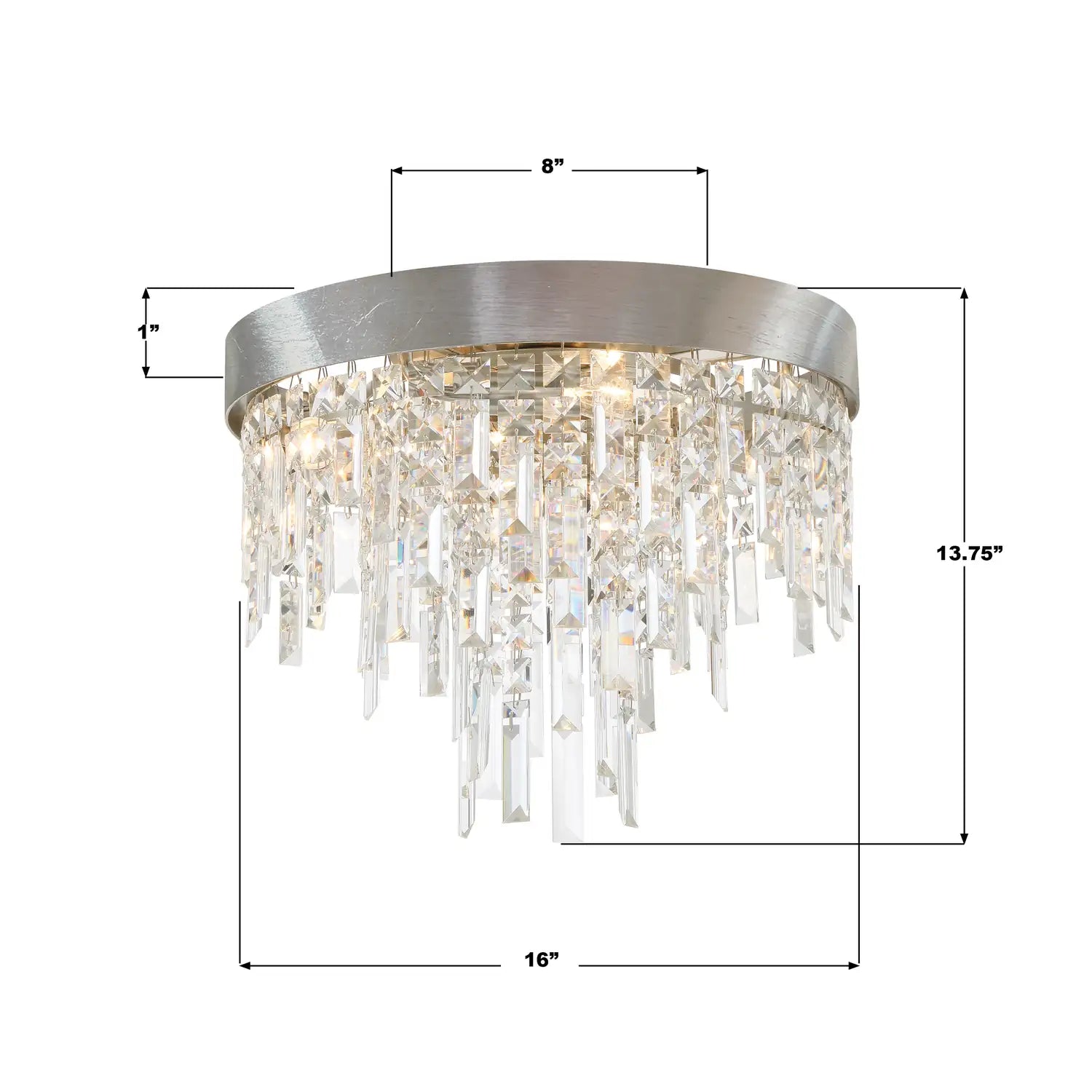 CRYSTORAMA, WINFIELD FLUSH MOUNT, FLUSH MOUNT CEILING LIGHTS