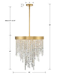 CRYSTORAMA, WINFIELD CHANDELIER, CHANDELIER LIGHT