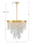 CRYSTORAMA, WINFIELD CHANDELIER, CHANDELIER LIGHT