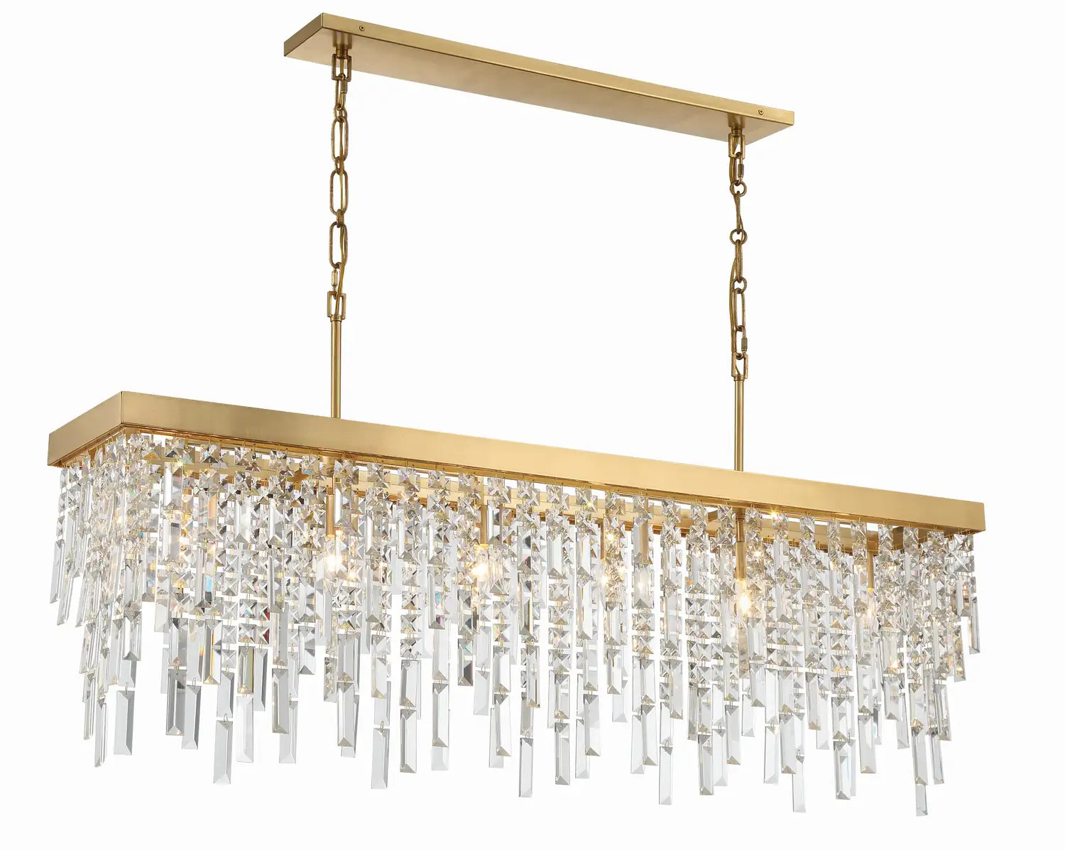 CRYSTORAMA, WINFIELD LINEAR CHANDELIER, CHANDELIER LIGHT