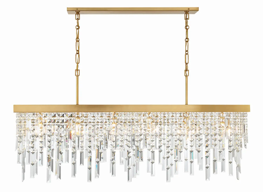 CRYSTORAMA, WINFIELD LINEAR CHANDELIER, CHANDELIER LIGHT