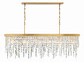 CRYSTORAMA, WINFIELD LINEAR CHANDELIER, CHANDELIER LIGHT