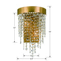 CRYSTORAMA, WINHAM CRYSTAL SCONCE, WALL SCONCES