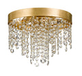 CRYSTORAMA, WINHAM CRYSTAL FLUSH MOUNT, FLUSH MOUNT CEILING LIGHTS