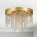 CRYSTORAMA, WINHAM CRYSTAL FLUSH MOUNT, FLUSH MOUNT CEILING LIGHTS