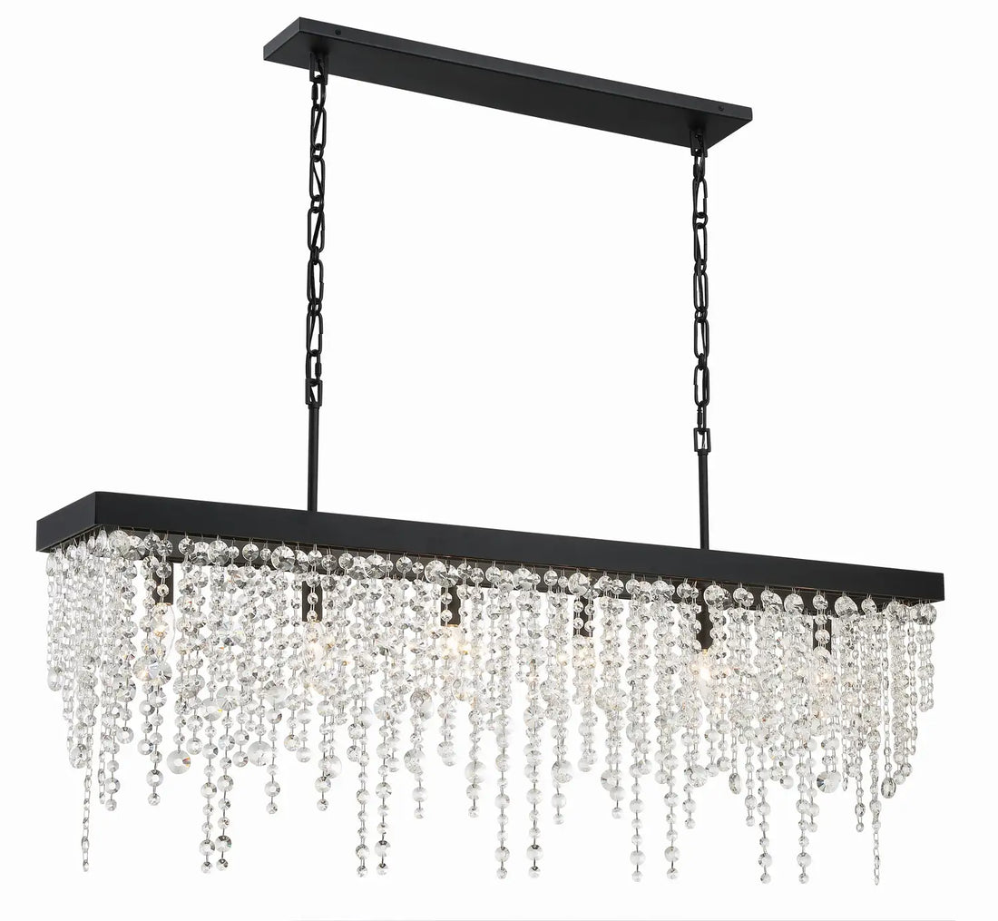 CRYSTORAMA, WINHAM LINEAR CHANDELIER, CHANDELIER LIGHT