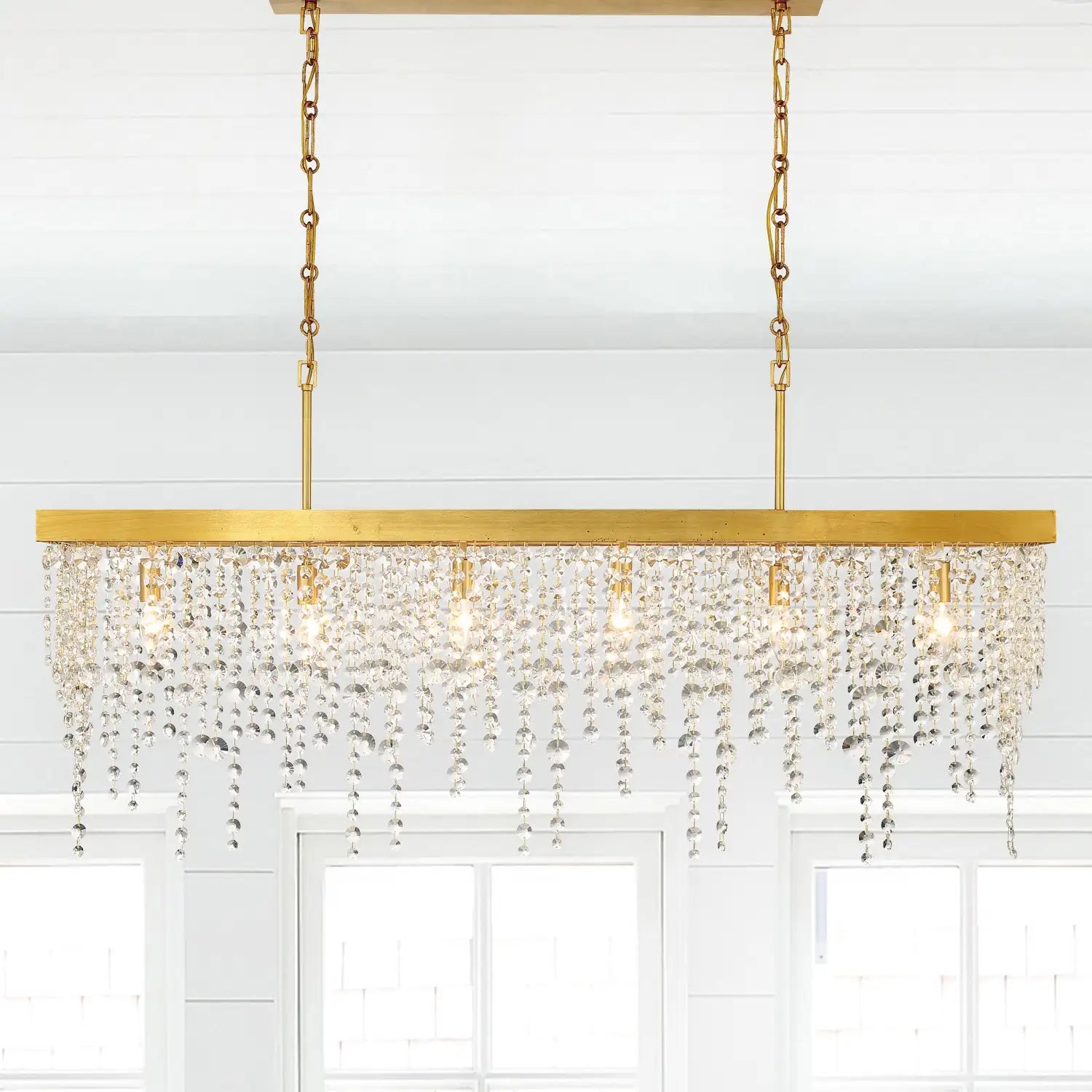 CRYSTORAMA, WINHAM LINEAR CHANDELIER, CHANDELIER LIGHT