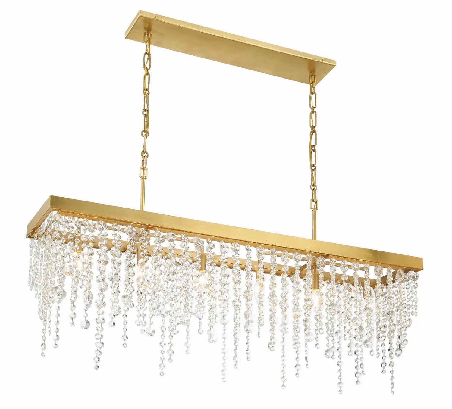 CRYSTORAMA, WINHAM LINEAR CHANDELIER, CHANDELIER LIGHT