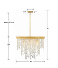 CRYSTORAMA, WINHAM CHANDELIER, CHANDELIER LIGHT