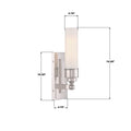 CRYSTORAMA, WILCOX LED SCONCE, WALL SCONCES