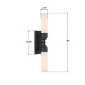 CRYSTORAMA, WILCOX LED SCONCE, WALL SCONCES
