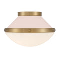 CRYSTORAMA, XANDER BLUSH FLUSH MOUNT, FLUSH MOUNT CEILING LIGHTS