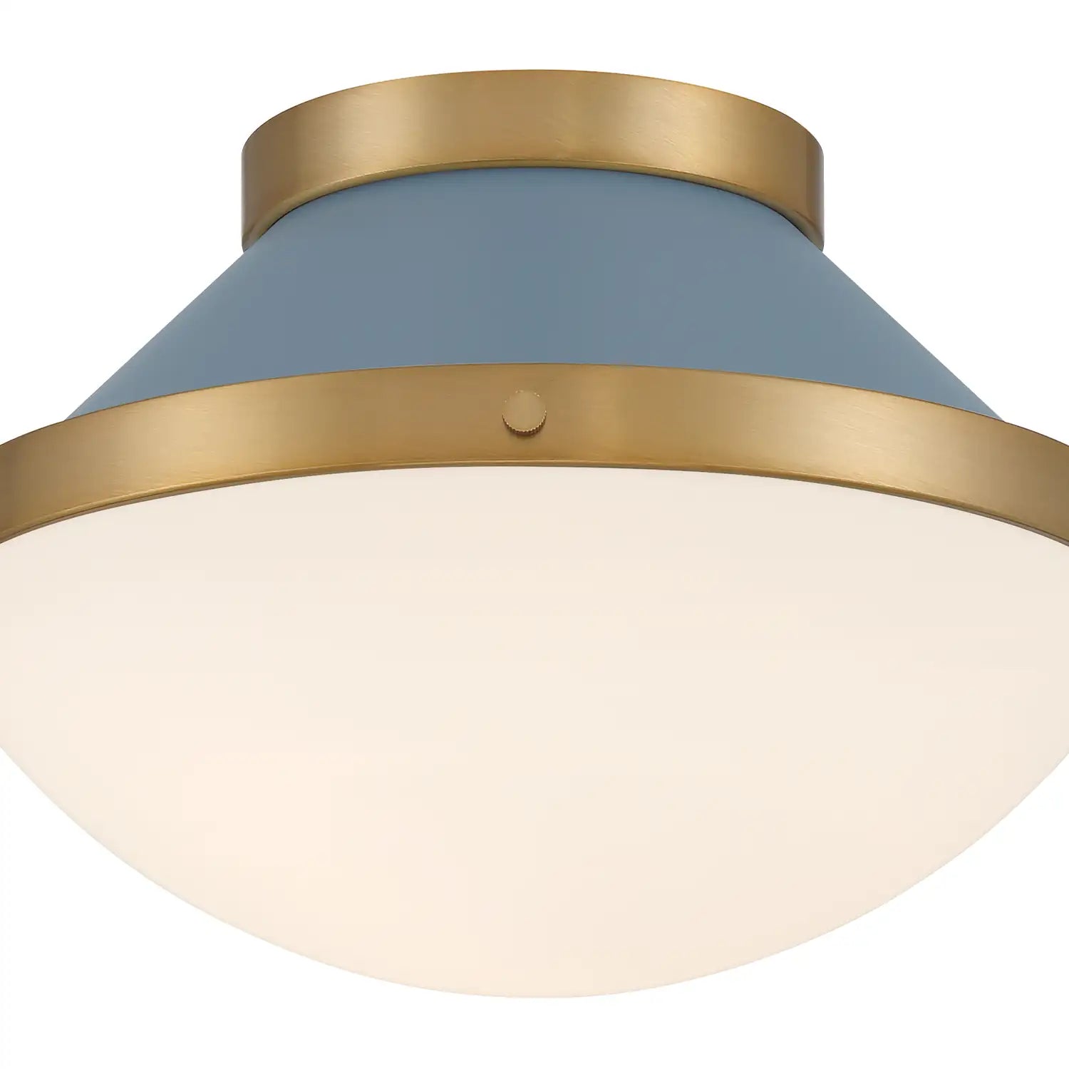CRYSTORAMA, XANDER BLUE FLUSH MOUNT, FLUSH MOUNT CEILING LIGHTS