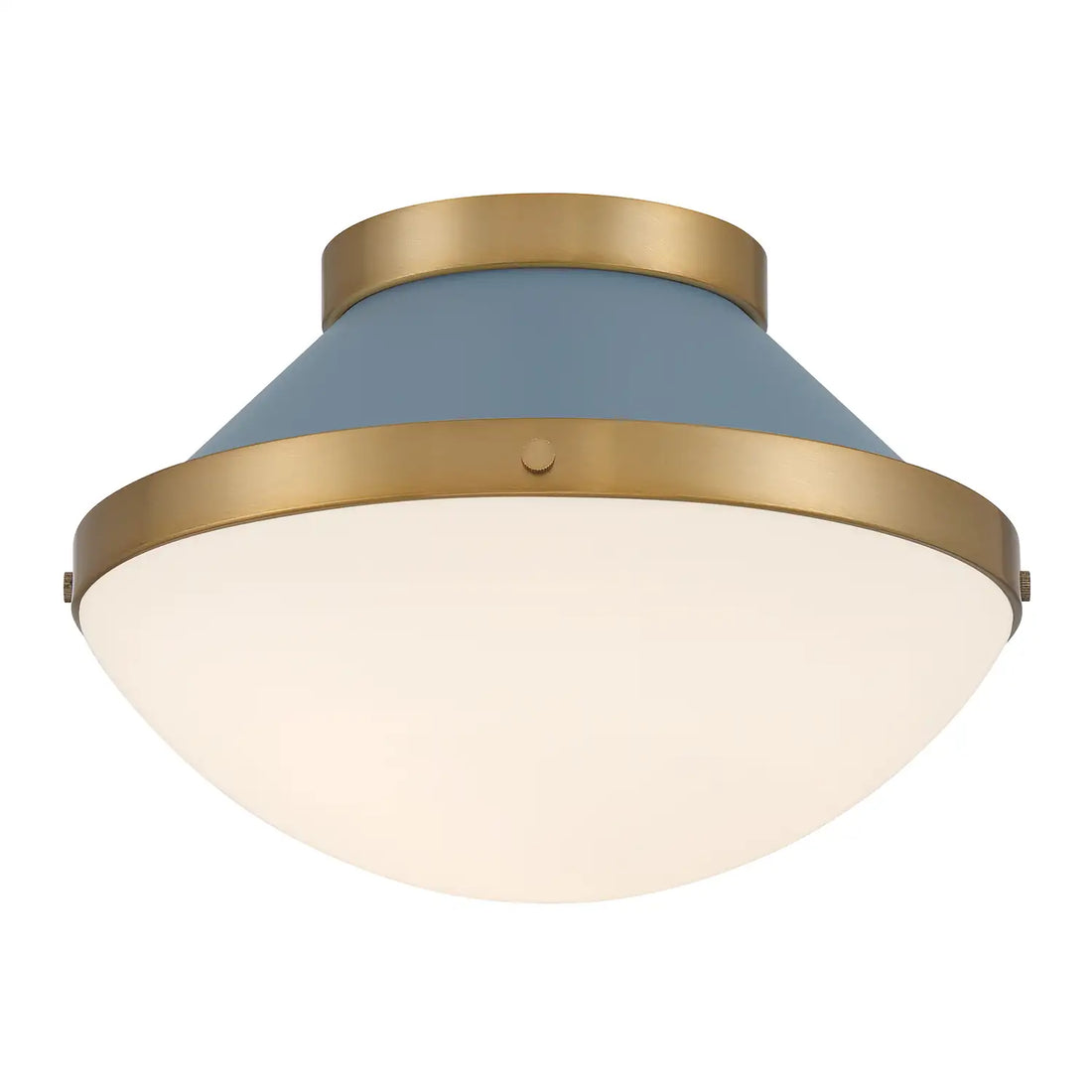 CRYSTORAMA, XANDER BLUE FLUSH MOUNT, FLUSH MOUNT CEILING LIGHTS