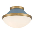 CRYSTORAMA, XANDER BLUE FLUSH MOUNT, FLUSH MOUNT CEILING LIGHTS