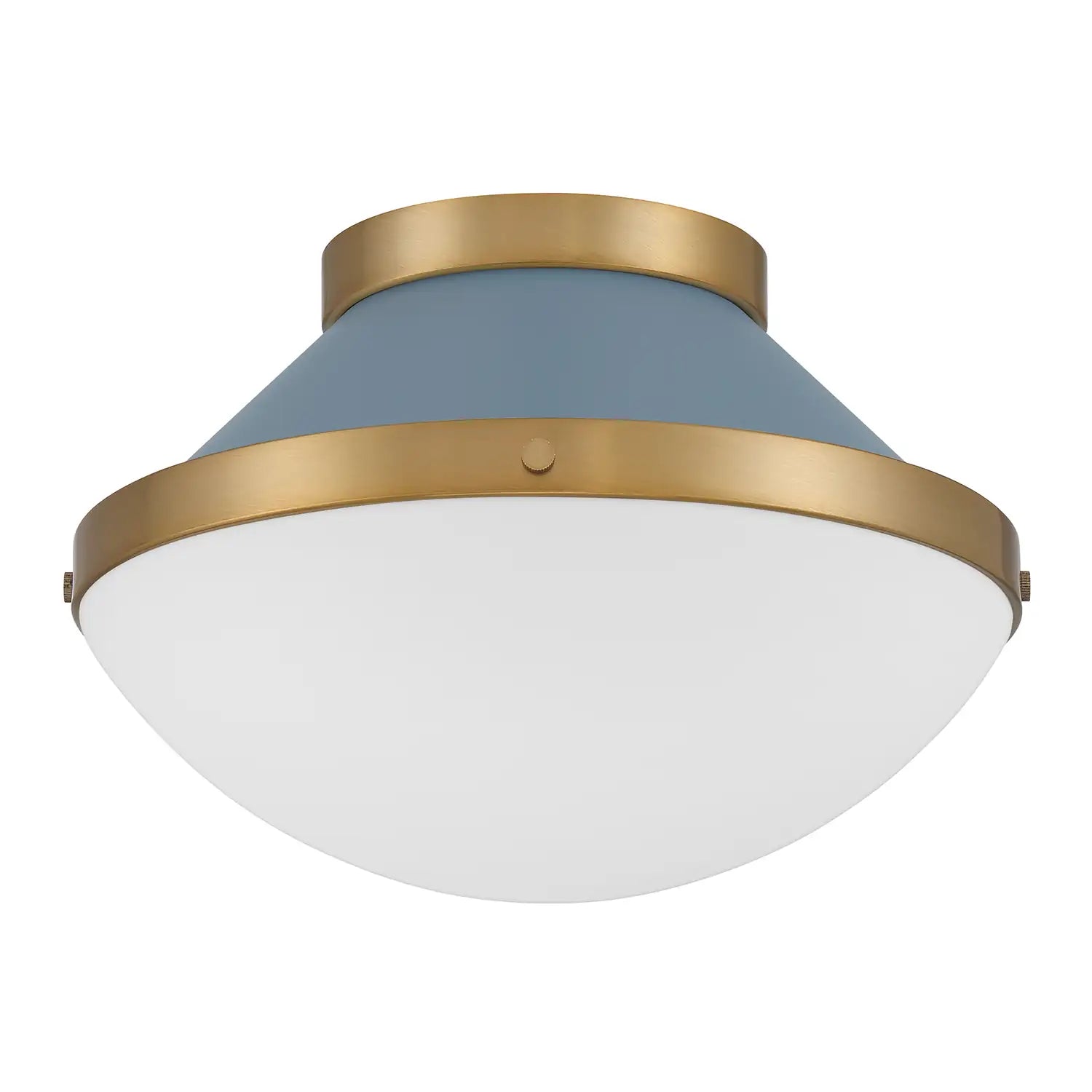 CRYSTORAMA, XANDER BLUE FLUSH MOUNT, FLUSH MOUNT CEILING LIGHTS