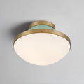 CRYSTORAMA, XANDER GREEN FLUSH MOUNT, FLUSH MOUNT CEILING LIGHTS