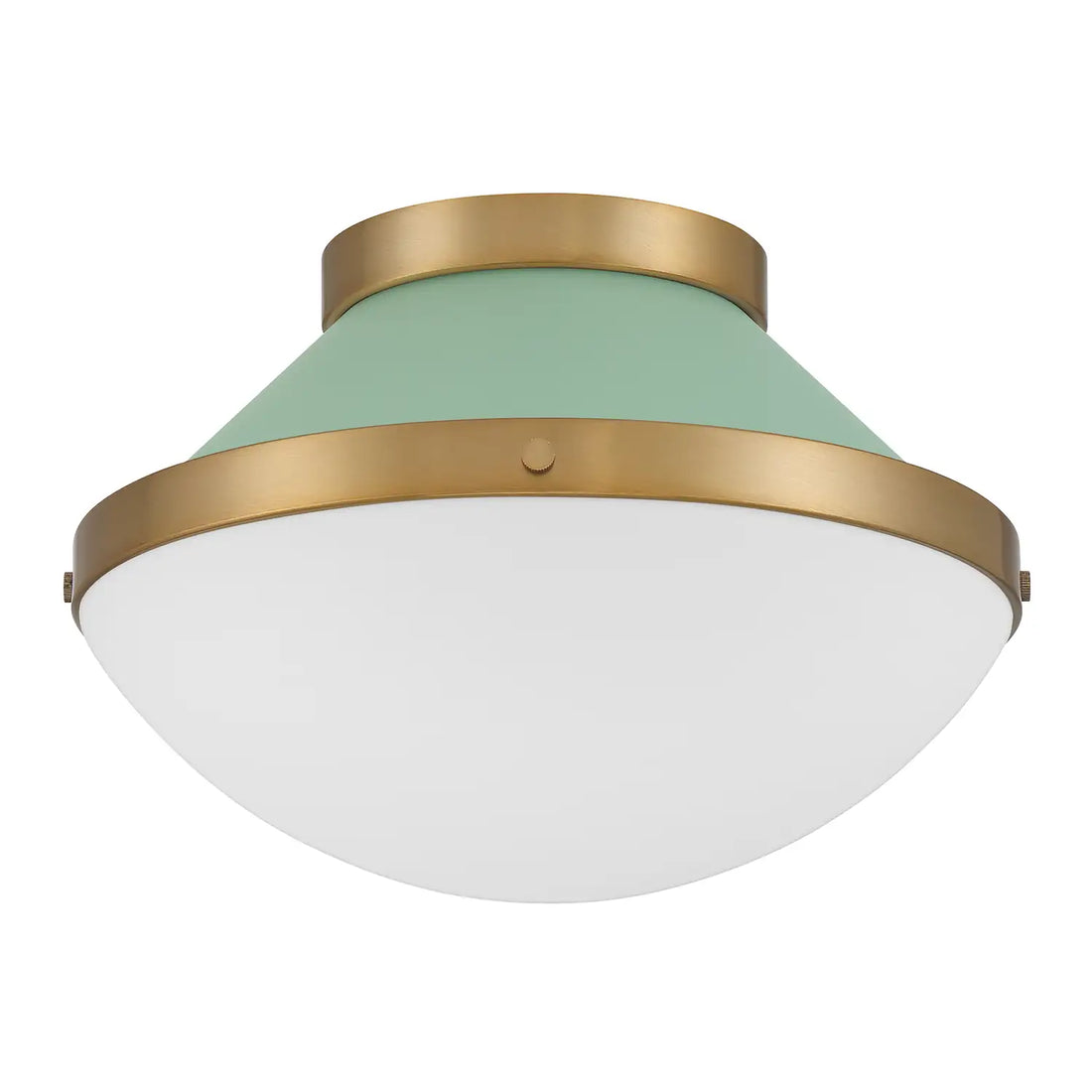 CRYSTORAMA, XANDER GREEN FLUSH MOUNT, FLUSH MOUNT CEILING LIGHTS