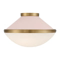 CRYSTORAMA, XANDER BLUSH FLUSH MOUNT, FLUSH MOUNT CEILING LIGHTS