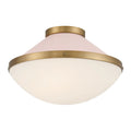 CRYSTORAMA, XANDER BLUSH FLUSH MOUNT, FLUSH MOUNT CEILING LIGHTS