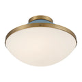 CRYSTORAMA, XANDER BLUE FLUSH MOUNT, FLUSH MOUNT CEILING LIGHTS