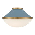 CRYSTORAMA, XANDER BLUE FLUSH MOUNT, FLUSH MOUNT CEILING LIGHTS