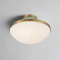 CRYSTORAMA, XANDER GREEN FLUSH MOUNT, FLUSH MOUNT CEILING LIGHTS