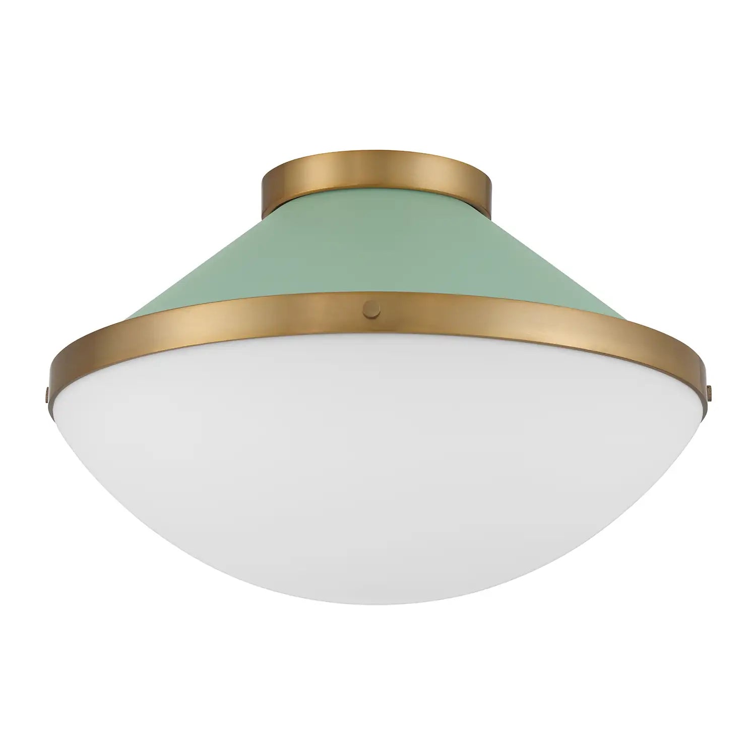 CRYSTORAMA, XANDER GREEN FLUSH MOUNT, FLUSH MOUNT CEILING LIGHTS