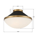 CRYSTORAMA, XANDER FLUSH MOUNT, FLUSH MOUNT CEILING LIGHTS