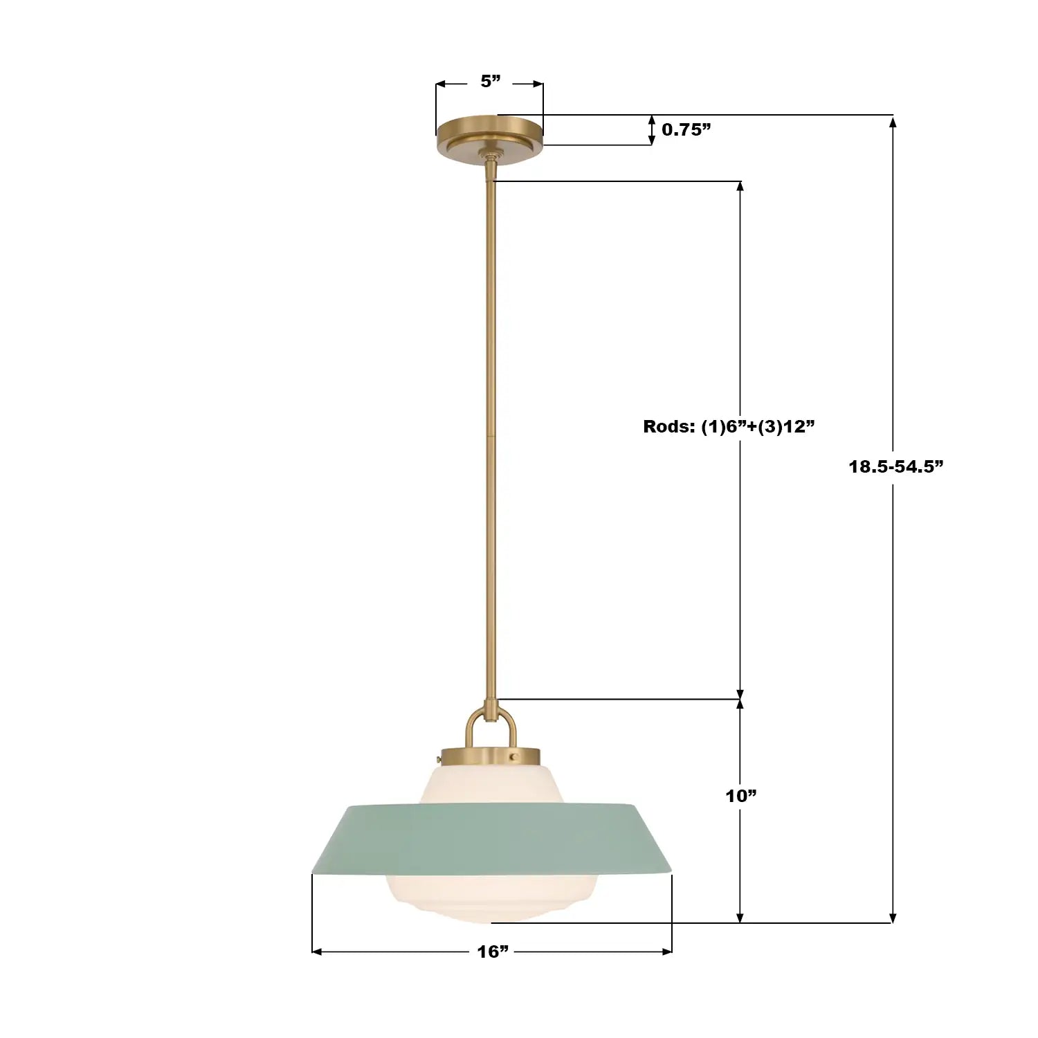 CRYSTORAMA, XANDER PENDANT, PENDANT LIGHT