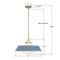 CRYSTORAMA, XANDER PENDANT, PENDANT LIGHT