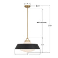 CRYSTORAMA, XANDER PENDANT, PENDANT LIGHT