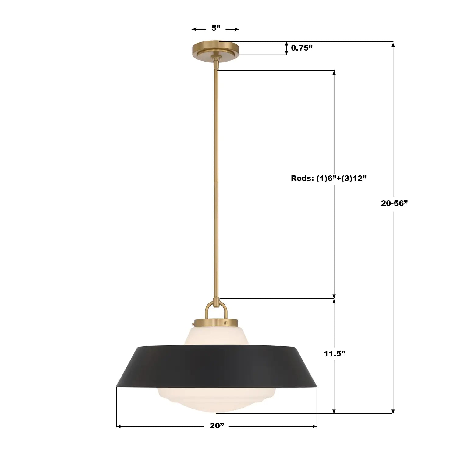 CRYSTORAMA, XANDER PENDANT, PENDANT LIGHT