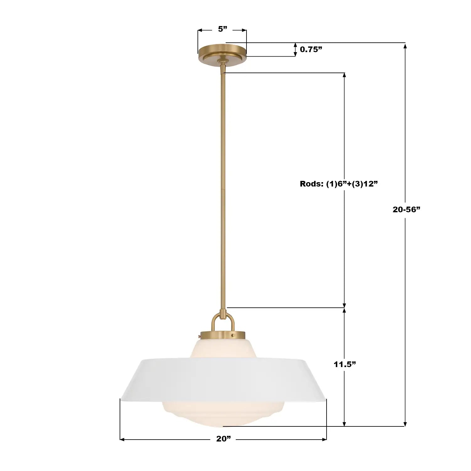 CRYSTORAMA, XANDER PENDANT, PENDANT LIGHT