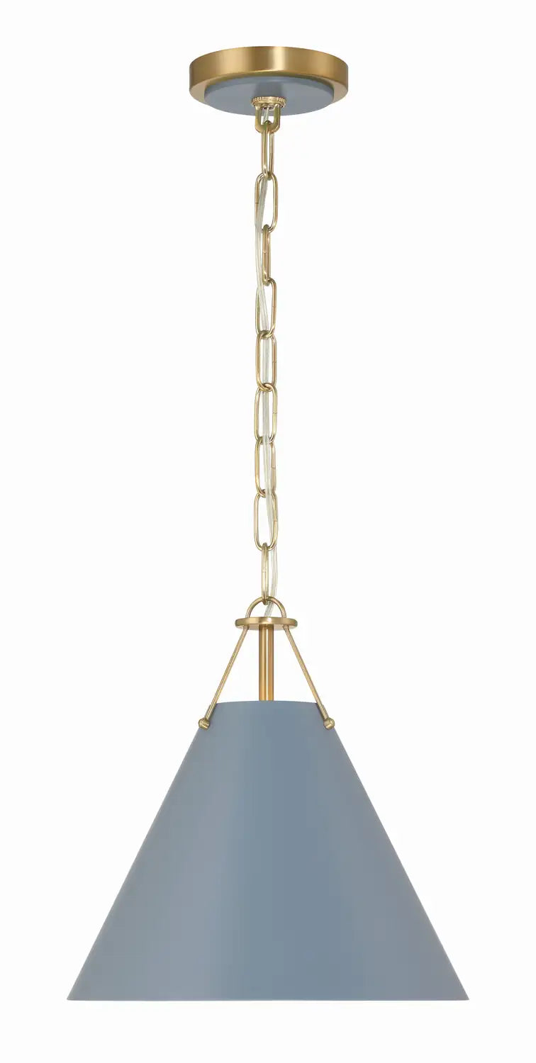 CRYSTORAMA, XAVIER BLUE PENDANT, PENDANT LIGHT