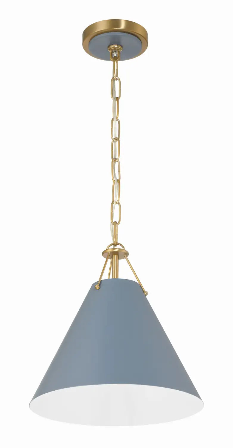 CRYSTORAMA, XAVIER BLUE PENDANT, PENDANT LIGHT