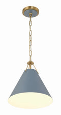 CRYSTORAMA, XAVIER BLUE PENDANT, PENDANT LIGHT